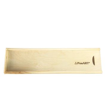Ponart PRS-A91 Küçük Naturel Çam Fırça Kutusu