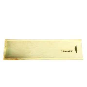 Ponart PRS-A91 Küçük Naturel Çam Fırça Kutusu