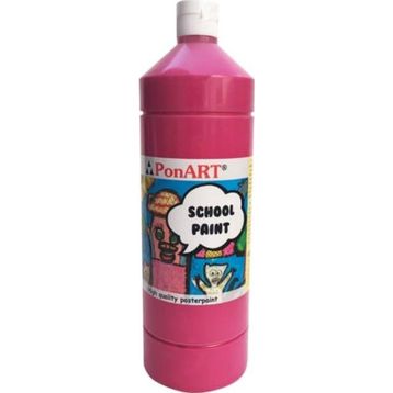 Ponart School Paint Siklamen 250 ml Akrilik Boya