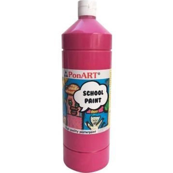 Ponart School Paint Siklamen 250 ml Akrilik Boya