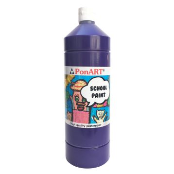 Ponart School Paint Violet 250 ml Akrilik Boya
