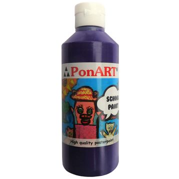 Ponart School Paint Violet 250 ml Akrilik Boya