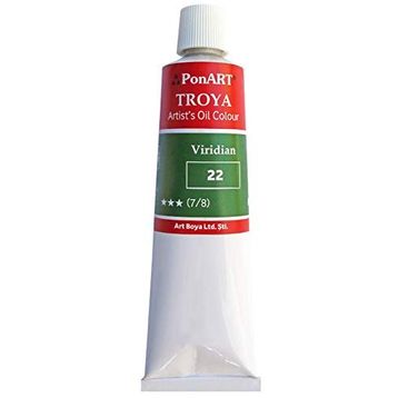 Ponart Troya 22 Tüp Viridian Yeşil 170 ml Yağlı Boya
