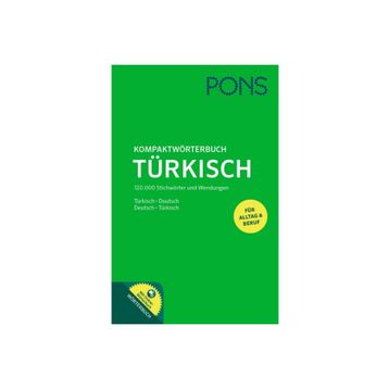 Pons Kompaktwörterbuch Türkisch Türkisch Deutsch