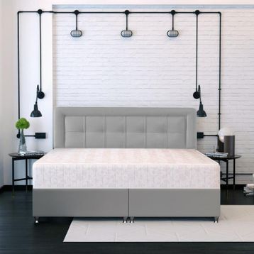 Pony Yatak Asur 140 x 190 CM Sandıklı Baza Başlık Set