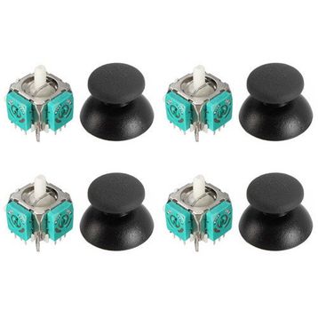 Popkonsol Ps3 Analog Motor ve Topuz Seti 4+4 Playstation 3 Tamir Ps3 Kol Analog Tamir Seti Yedek Parça