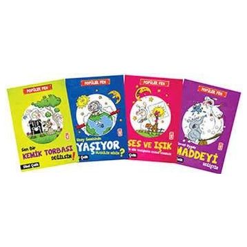Popüler Fen Seti 4 Kitap Takım - Sibel Çelik