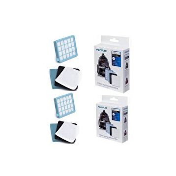 Popüler Philips FC 9320 Powerpro Compact 2 Kutu Hepa Filtre Seti