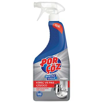 Porçöz 750 ml Ekstra Güçlü Kireç Çözücü Sprey