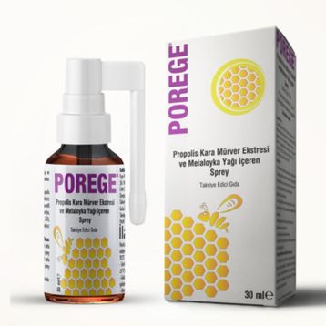 Porege Propolis Kara Mürver Ekstresi 30 ml Sprey