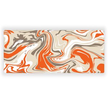 Porge Pro Gaming Mouse Pad 90X40 Mouse Pad Xxl Büyük Oyuncu Mouse Pad Speed Topo Mouse Pad - Turuncu