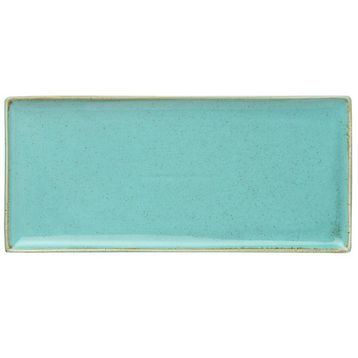 Porland 04ALM001592 Seasons Turkuaz 16x35 CM Baton Pasta Tabağı