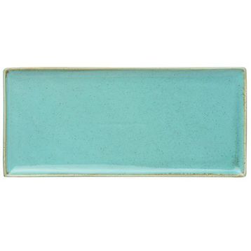 Porland 04ALM001592 Seasons Turkuaz 16x35 CM Baton Pasta Tabağı