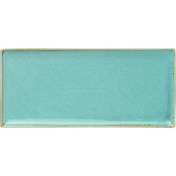 Porland 04ALM001592 Seasons Turkuaz 16x35 CM Baton Pasta Tabağı