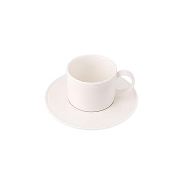 Porland 04ALM002344 Line Alumilite 180 cc Tabaklı Çay Fincanı