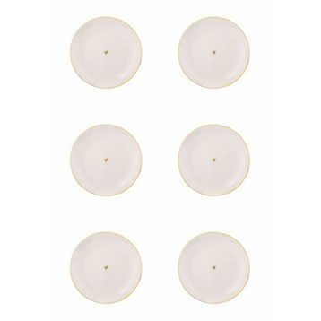 Porland 04ALM005810 Date 17 cm 6'lı Düz Tabak