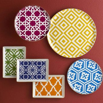 Porland 04A+P021276 A+P Morocco Karma 18 Parça İkram ve Kahvaltı Takımı