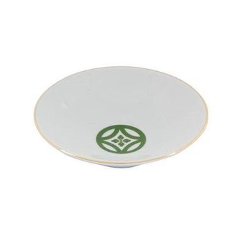Porland 04A+P021324 20 cm Morocco Desen1 Yeşil Çukur Tabak