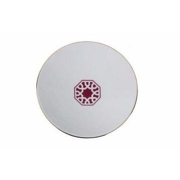 Porland 04A+P021332 20 cm Morocco Desen5 Fuşya Çukur Tabak