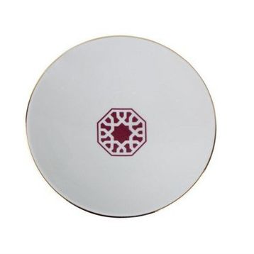Porland 04A+P021332 20 cm Morocco Desen5 Fuşya Çukur Tabak