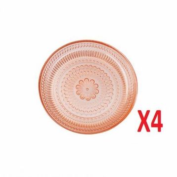Porland 04FIA002589 Lina Turuncu 17 cm 4'lü Tabak