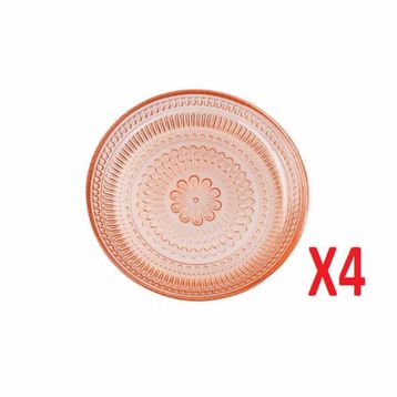 Porland 04FIA002589 Lina Turuncu 17 cm 4'lü Tabak