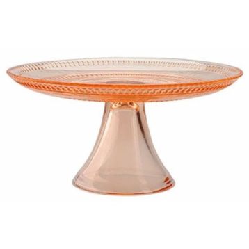 Porland 04FIA002591 Lina 17 cm Turuncu Ayaklı Tabak