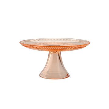Porland 04FIA002591 Lina 17 cm Turuncu Ayaklı Tabak