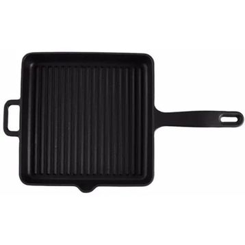 Porland 04FST002559 25 cm Sapore Siyah Kare Döküm Tava