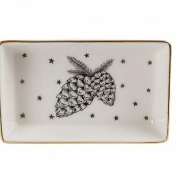 Porland 04LFH000445 11 cm Forest Kahvaltı Meze Tabağı