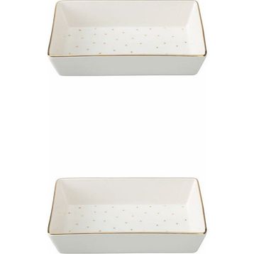 Porland 04LFH000583 Forest 12x20 cm 2'li Kahvaltı Meze Tabağı