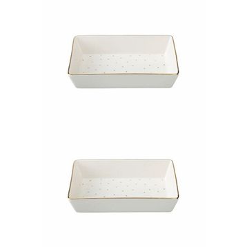Porland 04LFH000583 Forest 12x20 cm 2'li Kahvaltı Meze Tabağı