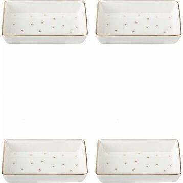 Porland 04LFH000583 Forest 12x20 CM 4'lü Kahvaltı Meze Tabağı