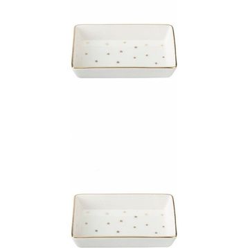 Porland 04LFH000587 Forest 7x11 cm 2'li Kahvaltı ve Meze Tabağı