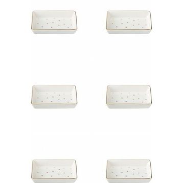 Porland 04LFH000587 Forest 7x11 cm 6'lı Kahvaltı ve Meze Tabağı