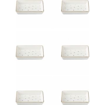 Porland 04LFH000587 Forest 7x11 cm 6'lı Kahvaltı ve Meze Tabağı