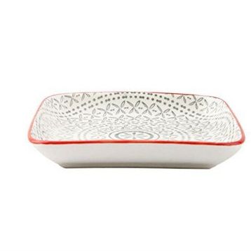 Porland 04sty005204 13 cm Mix Match Gri Düz Tabak