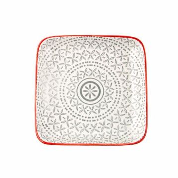 Porland 04sty005204 13 cm Mix Match Gri Düz Tabak