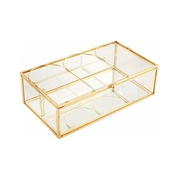 Porland 04STY008245 18x10x5 cm Folha Dekoratif Kutu