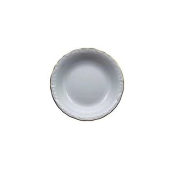Porland 14 cm 6'lı Jade Gold Kenarlı Çukur Tabak