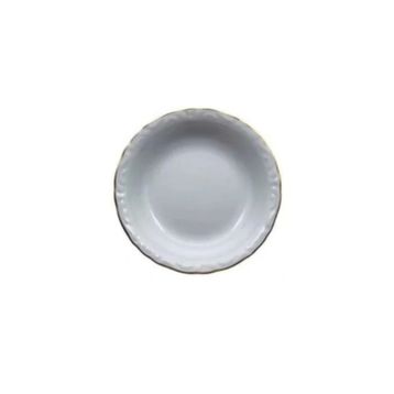Porland 14 cm 6'lı Jade Gold Kenarlı Çukur Tabak