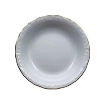Porland 14 cm 6'lı Jade Gold Kenarlı Çukur Tabak