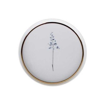 Porland 18 cm Botanical Desen8 Tekli Düz Tabak