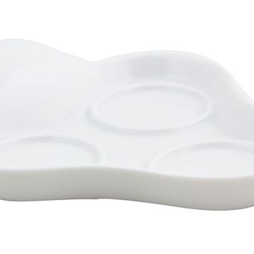 Porland 19 cm Beyaz Yağlık Limonluk ve Sirkelik Altlığı