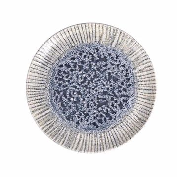 Porland 20 cm Iris Blue Düz Tabak
