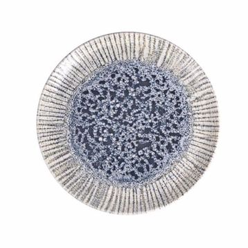 Porland 20 cm Iris Blue Düz Tabak