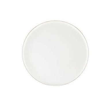 Porland 21 cm Chopin Altın Yaldız Düz Tabak