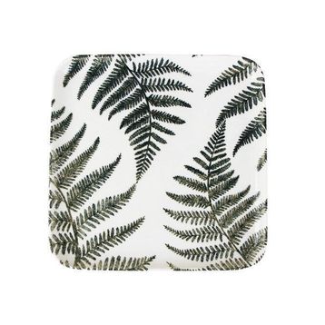 Porland 21x21 cm Botanıcal Kare Tabak