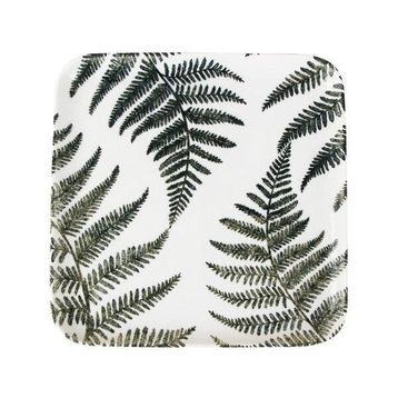 Porland 21x21 cm Botanıcal Kare Tabak