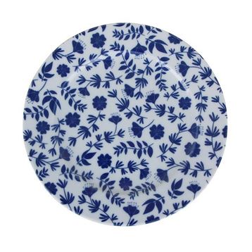 Porland 24 cm Blue Desen1 Düz Tabak